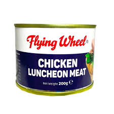 FLYING WHEEL CHICKEN LUNCHEON MEAT 200G
